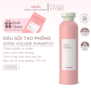Dầu Gội Tăng Cường Độ Phồng - Làm Sạch Nhẹ Nhàng Cho Tóc Dầu Bết Extra Volume Shampoo KATIEBEAUTY