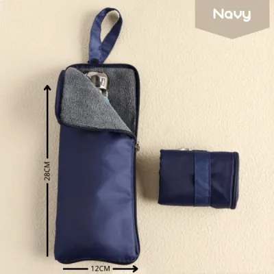 🇸🇬SG Stock🇸🇬 Water Absorber Umbrella Pouch Bag Waterproof Cover Portable Folding Umbrella Cover