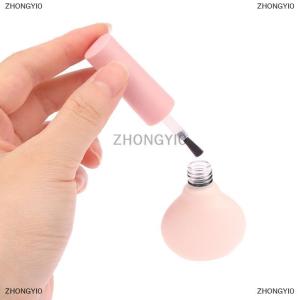 [COD] ZHONGYI0 ขวดแก้วยาทาเล็บ9มล. ขวดเปล่าพร้อมฝาปิดภาชนะใส่เครื่องสำอางขวดแก้วพร้อมแปรง
