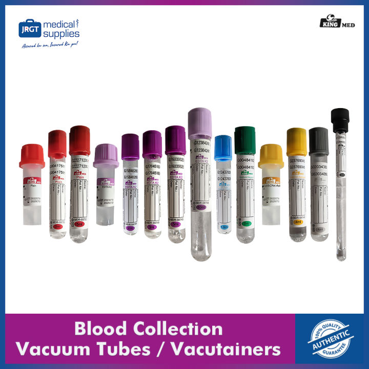 Blood Collection Vacuum Tubes / Vacutainers (Sold per piece) | Lazada PH