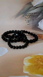 KRISTAL SG:  Gold Sheen Obsidian. （金曜石）