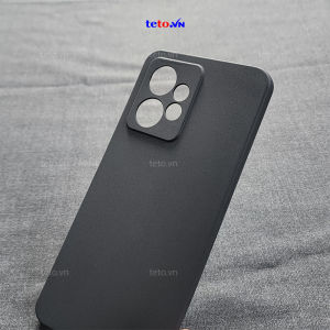 Ốp Lưng Dẻo Chống Bẩn Redmi Note 13 Pro 5G/ Redmi Note 13 4G Nhám Mịn Không Bám VÂN TAY TPU ĐEN Có Gờ Bảo Vệ Camera.