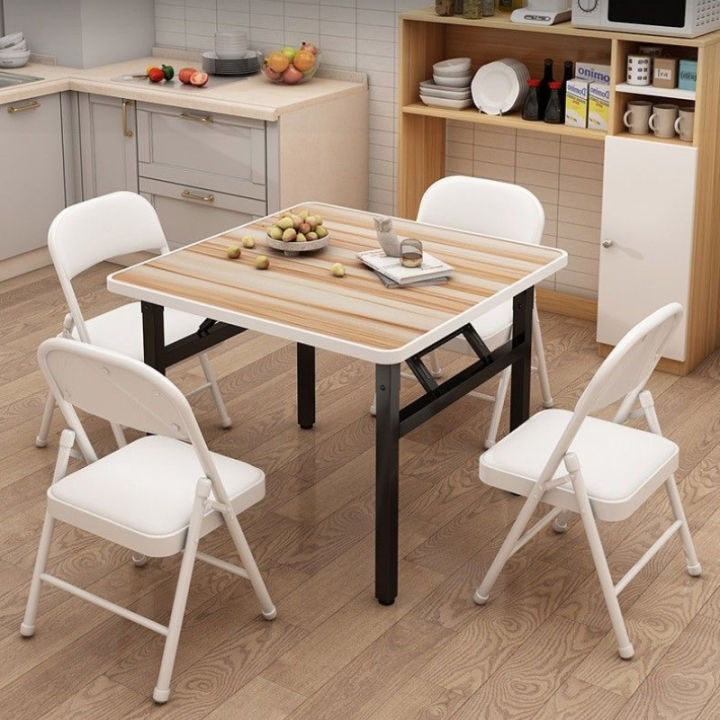 Folding Foldable Dining Table Restaurant Home Office Desk Simple ...