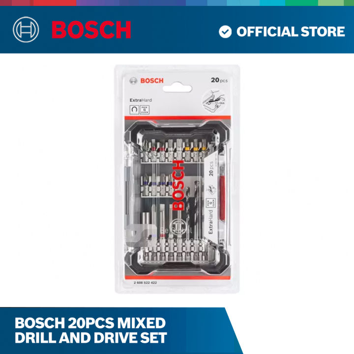 Bosch 20pcs Mixed Drill and Drive Set - Tools/Accessories | Lazada PH