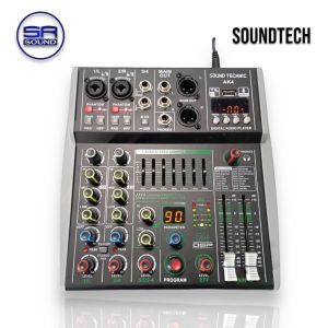 SOUNDTECH AK4 MIXER มิกซ์เซอร์ 4ch เอฟเฟค 99DSP AK-4  AK 4 (สินค้าใหม่/มีหน้าร้าน)