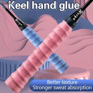 🎄【Special price】Dolity Badminton Racket Keel Hand Glue Laminated Perforated Non-Slip Wear-Resistant Breathable Adhesive
