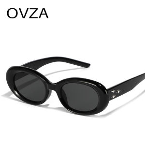 OVZA Fashion Oval Sunglasses Women and Men Eyeglasses Classic Durable Fashion Summer S2078