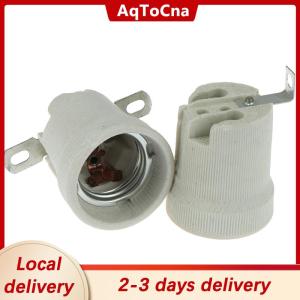 [COD] AqToCna Ship within 24 hours E27 Ceramic Screw Base High Temperature Resist Socket Light Bulb Holder Adapter