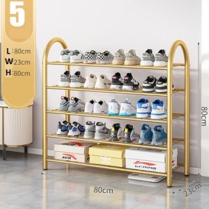 Big Size!!!Gold Color Stainless Steel Shoe Rack/Shoe Rack/Flower Pot Rack( Rak Kasut Stainless Steel Gold Color Coating)
