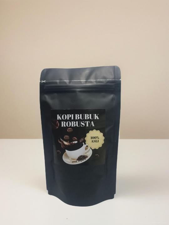KOPI BUBUK ROBUSTA ASLI ORIGINAL | KOPI ROBUSTA 100% ASLI UKURAN 100 GR