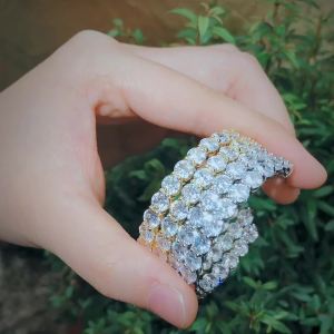 SEQUITO Shiny Cubic Zirconia Stone Statement Big Loop Circle 925 Silver European Simple Hoop Earing Jewelry SE387