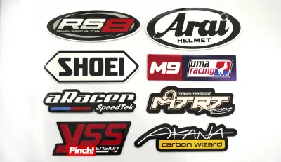 Pinch Motorcycle Sticker - Racing SET #01