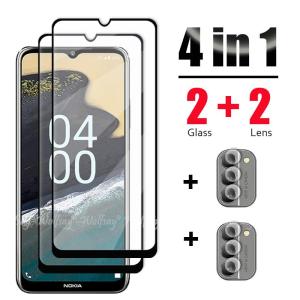 Tempered Glass For Nokia G400 Glass For Nokia G400 G300 X20 X10 C200 C100 G20 Glass Screen HD Full Cover Protector Camera Film h260729
