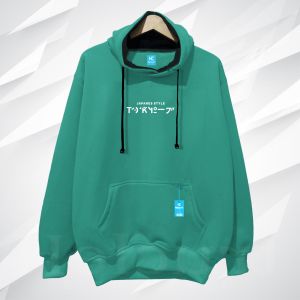 Sweater Hoodie Ziper Pria List Japan style Polos Premium Distro Cotton Fleece Jaket cowok M L XL XXL