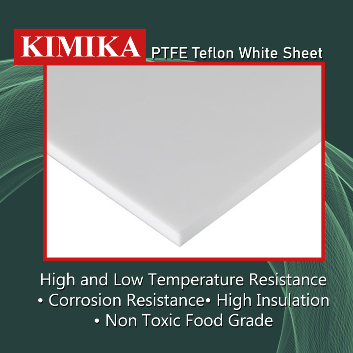 PTFE Teflon White Sheet pre cut to size 3mm x 300mm x 210mm Engineering