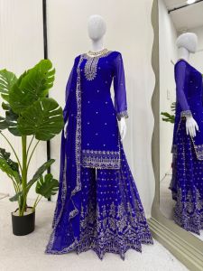PRE ORDER 15 DAYS - READYMADE SHARARA SUITS