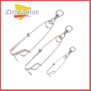 zhanjietun 1 cái vòng thép không gỉ Kẹp câu cá ngừ với đầu nối vòng xoay cho spearfishing phụ kiện câu cá dài
