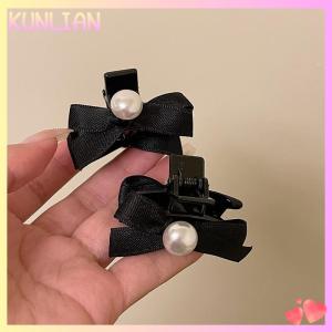 [KUNLIAN] 2Pcs Elegant Sweet Bow Hair Clip For Women Girls Simple Fashion Hair Clip Versatile Exquisite Hair Accessories Gifts