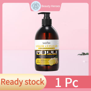 Ginger shampoo ginger extract shampoo hair fall shampoo  anti dandruff shampoo hair growth shampoo hair loss shampoo 500ml 生發水生姜洗发水 Promote hair growth and improve hair follicles