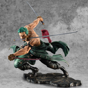 One Piece Roronoa Zoro Sa-Maximum Three Sword Style Action Figure- Comes with Box (18 cm)