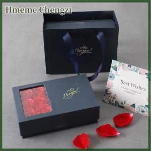 Hmeme I Love You Jewelry Box Immortal Flower Jewelry Box Roses Window Gift Box Ring Earrings Pendant Necklace Box Jewelry Organizer