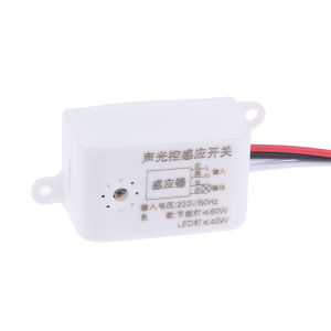 godessing Công tắc cảm biến giọng nói 220V thiết bị phát hiện công tắc bật tắt đèn tự động thông minh trong nhà