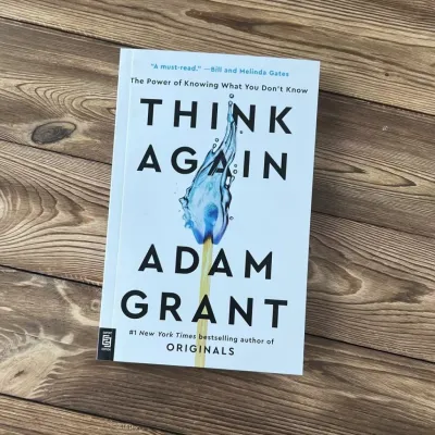 English book Think Again:The Power of Knowing What You Dont Know Paperback Book Brandnew