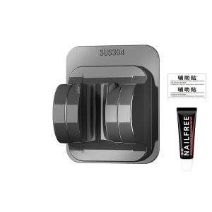 Giá Đỡ Đầu Vòi Hoa Sen INOX Gắn Tường Không Cần Đóng Đinh Có Thể Điều Chỉnh Góc Xoay