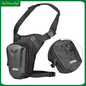 【Arrive 1-3 Days】RZAHUAHU Motorcycle Leg Side Bag  EVA Hard Shell Tactical Leg Bag Multi-function Leggings Waist Bag Outdoor Waterproof Crossbody Bag