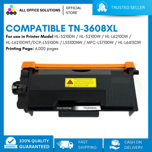 AOS Compatible Brother TN3608XL Toner Cartridge For HL-5210DN 5210DW L6210DWT DCP-L5510DN MFC-L5710D