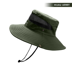Elfs Active Topi Rimba Anti UV 2in1 Jungle Hat