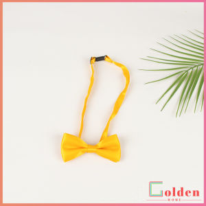 Golden โบว์หูกระต่ายเด็ก ปรับความยาวสายได้ ผ้าซาติน 2 ชั้น Kids Bow