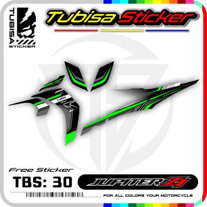 Sticker Striping Jupiter Z1 - Stiker Striping Variasi Motor Jupiter Z1. TBS.30