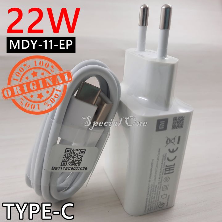 Redmi Note Pro Original Charger Watt Xiaomi Charger 22W MDY-11-EP