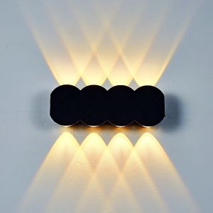 Outdoor Waterproof Wall Light Creative Design LED Wall Lamp Nordic Style Garden GateSuitable for Balcony Living Room Corridor Bedside Decoration Sconces Aluminum 85-265V