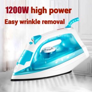 MECOME High Power Handheld Steam Iron Large Water Tank 1200W Electric Iron  Portable Dry and Wet Double Ironing Iron for Travel Clothing