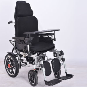 Electric Wheelchair for Elderly Foldable  Automatic Inligent Mobility Scooter for Disabled and Seniors Reclining Wheelchair Chair