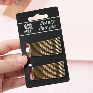 GOODOO 24Pcs/Pack ที่คาดผม ทรงผม ผู้หญิง Bobby Pins กิ๊บติดผมเด็กผู้หญิง กิ๊บติดผม 24 ชิ้น กิ๊บติดผมผู้หญิง หยักศก