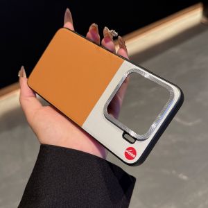 For Xiaomi Mi 15 Pro Case Luxury PU Leather Skin Color Matching Protective Back Cover Case For Xiaomi Mi 15 14 13 Pro 13 14Ultra