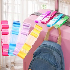 1pcs Packing belt strap buckle portable gripper travel hanging bag luggage strap bag accessories plastic suitcase 38CL
