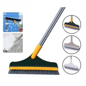 Chổi Chà Sàn Nhà Tắm Thông Minh Thiết Kế Đầu Gạt Nước Và Đầu Chổi Xoay 120 Độ Quét Nhà Siêu Sạch Mọi Góc Bẩn Hàng Đẹp Chuẩn Tốt