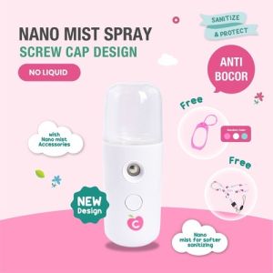 BerryC Nano Mist Spray (FREE : SILICONE CASE & NECKLACE STRAP LANYARD)