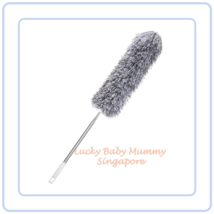 【Pure Care】 Extendable Cleaning Duster 2.8m Long Handle Bendable Washable Static Dust Remover
