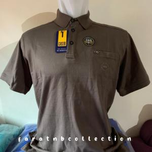 (COD) KAOS DISTRO KERAH CRS 91 TERBARU MOTIF RANDOM| pria kerah kekinian|kaos distro terbaru 2024