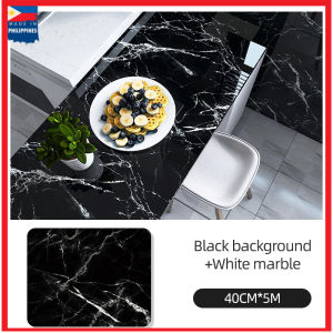 Marble Wallpaper Granite Style for KitchenTable Top 60cm x 5m Cabinet Furniture PVC Waterproof Oil Proof