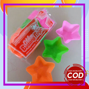 Isi 12 Cetakan Bentuk Bintang Serbaguna Cetakan Putu Ayu Bolu Puding Jelly Bentuk Bintang isi 12