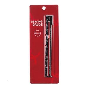 6Inch Sliding Sewing Gauge Patchwork Measuring Ruler Quilting Ruler Sewing Measuring Tool for Knitting Crafting Hemming