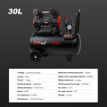 JLD Mesin Kompresor Angin Listrik  Direct Compresso 1100W 30L Mesin Pompa Angin / Kompresor Udara Air Compressor Listrik Kompresor Ban / Kompresor Kendaraan. 
