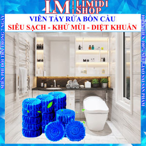 [XẢ KHO] 40 Viên Thả Bồn Cầu - Viên Tẩy Bồn Cầu - Vệ Sinh Toilet Diệt Khuẩn Khử Mùi Giúp Thơm Làm Sạch Bệ Xí - LIMIDI