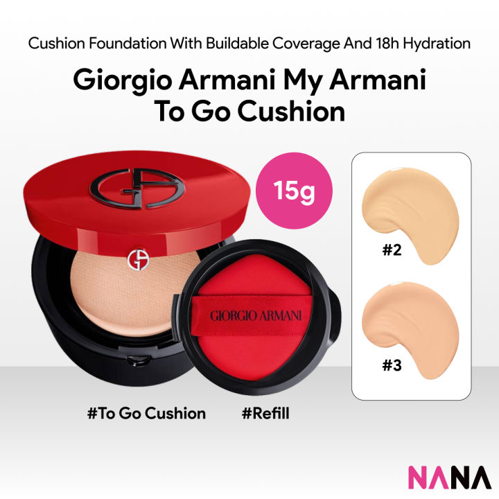 Giorgio Armani My Armani To Go Cushion SPF23 15g [#2, #3, #Refill